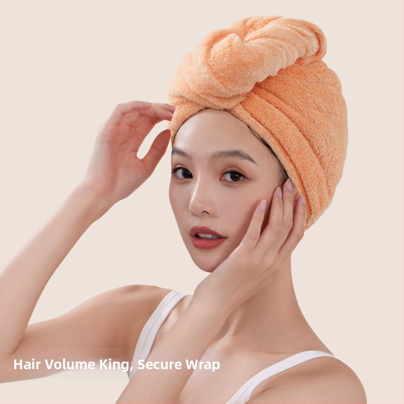 Καπέλο μαλλιών από φλις κοραλλιού για ενήλικες, αντιβακτηριακό, απορροφητικό, γρήγορο στέγνωμα, ύφανση απλού ιστού, 80–99 g