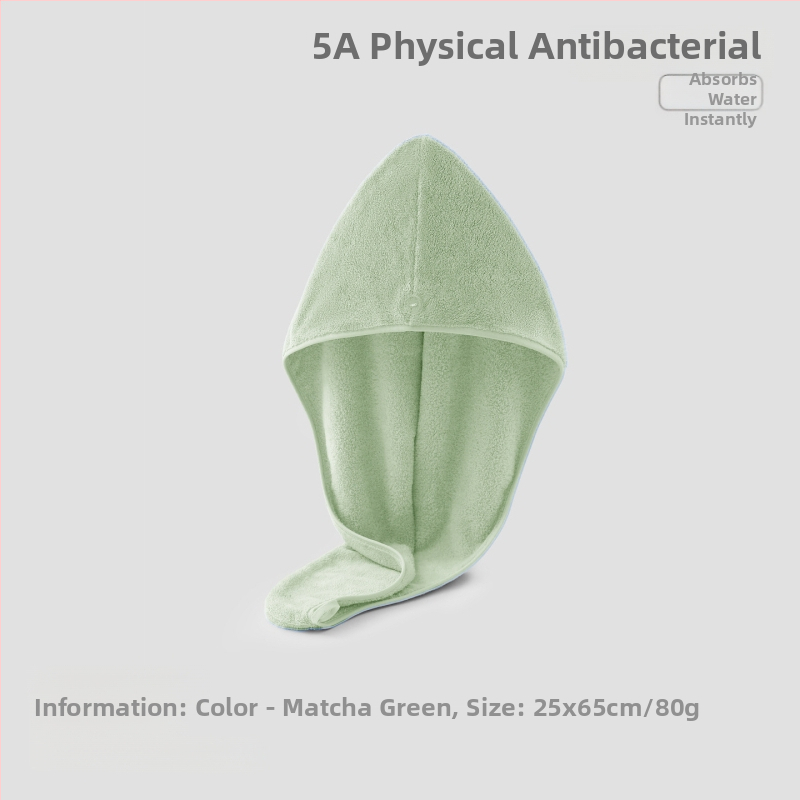 Καπέλο μαλλιών από φλις κοραλλιού για ενήλικες, αντιβακτηριακό, απορροφητικό, γρήγορο στέγνωμα, ύφανση απλού ιστού, 80–99 g