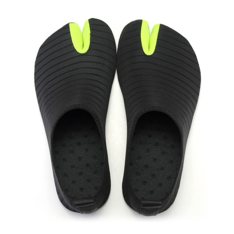 Cipele za prelaz rijekom — protivklizna podloga, niski gležanj, gornji dio od pamuka, potplat od prirodnog kaučuka, šivana konstrukcija