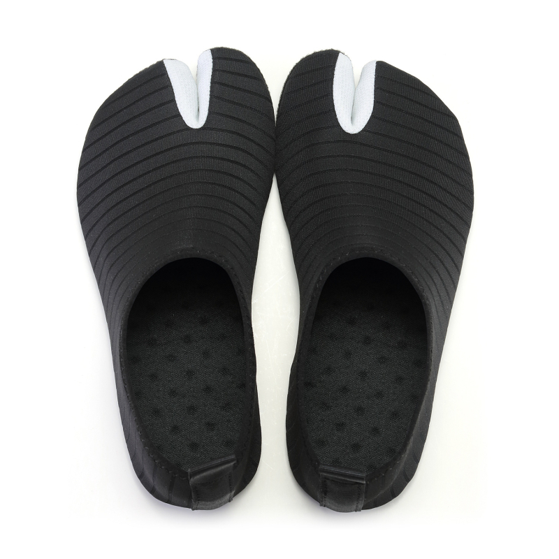 Cipele za prelaz rijekom — protivklizna podloga, niski gležanj, gornji dio od pamuka, potplat od prirodnog kaučuka, šivana konstrukcija