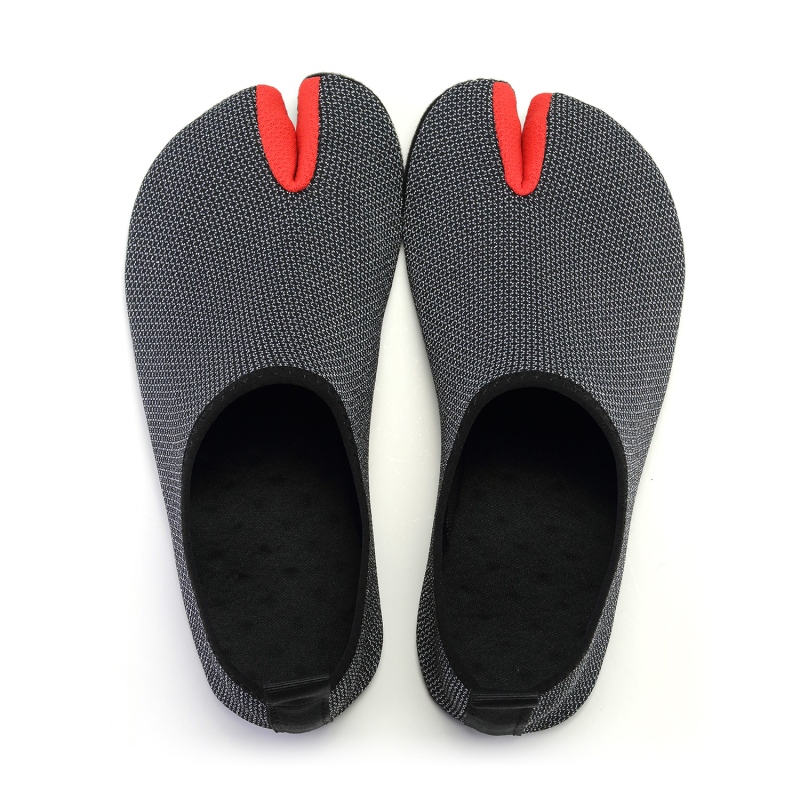 Cipele za prelaz rijekom — protivklizna podloga, niski gležanj, gornji dio od pamuka, potplat od prirodnog kaučuka, šivana konstrukcija