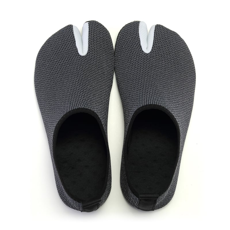 Cipele za prelaz rijekom — protivklizna podloga, niski gležanj, gornji dio od pamuka, potplat od prirodnog kaučuka, šivana konstrukcija