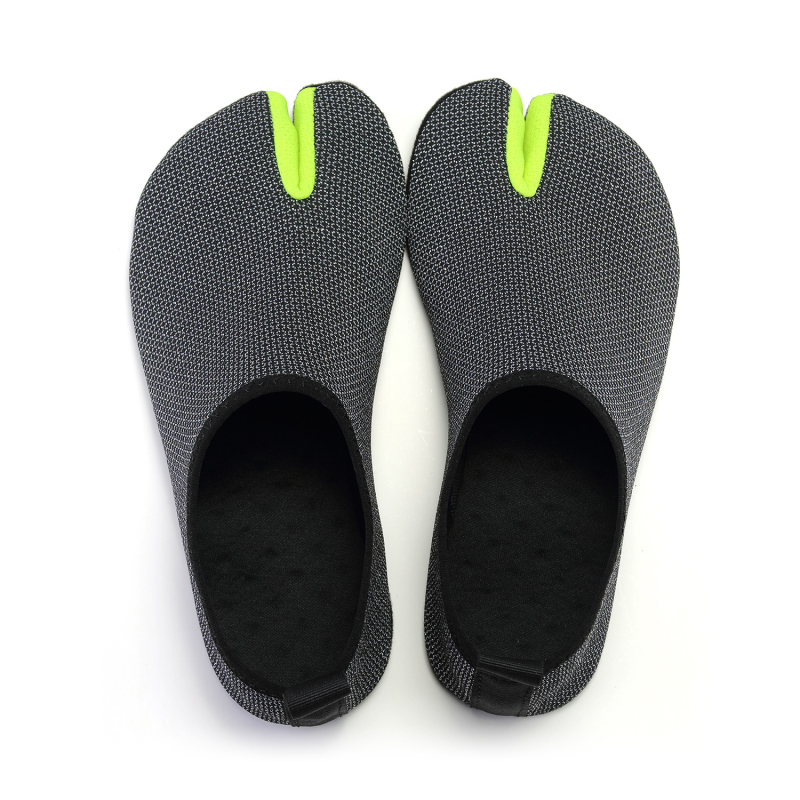 Cipele za prelaz rijekom — protivklizna podloga, niski gležanj, gornji dio od pamuka, potplat od prirodnog kaučuka, šivana konstrukcija