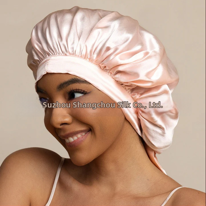 Spánková a sprchová čiapka z morušového hodvábu, 30-49 g, starostlivosť o vlasy