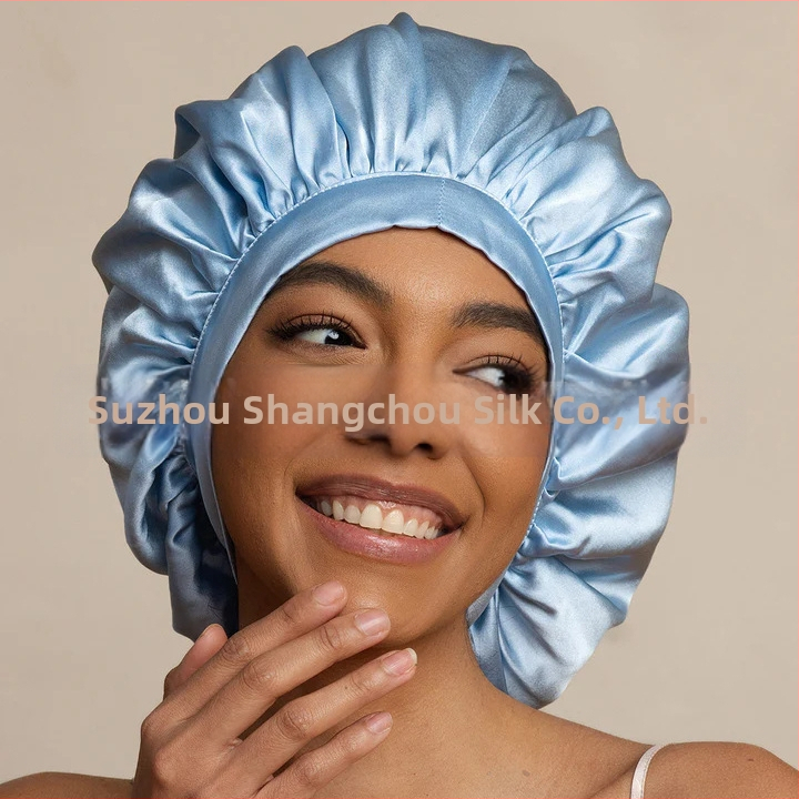 Spánková a sprchová čiapka z morušového hodvábu, 30-49 g, starostlivosť o vlasy