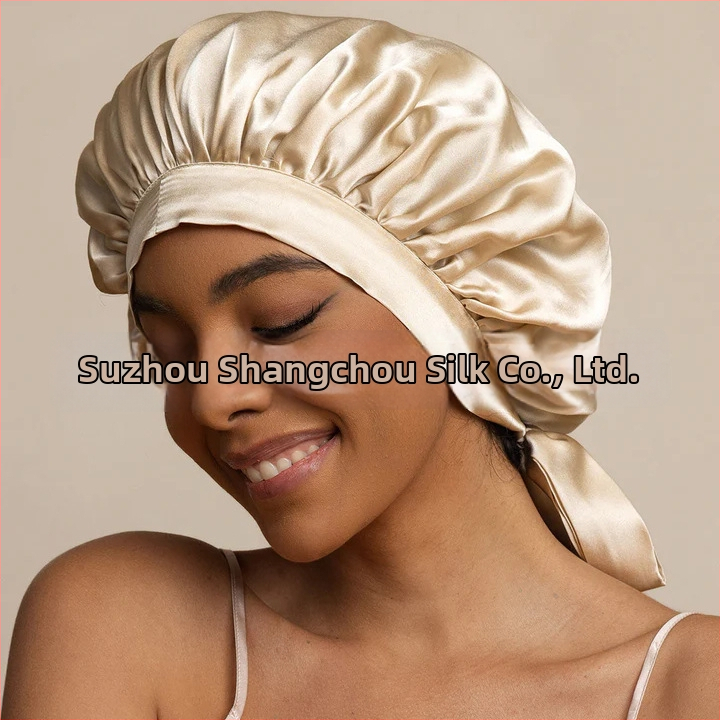 Spánková a sprchová čiapka z morušového hodvábu, 30-49 g, starostlivosť o vlasy