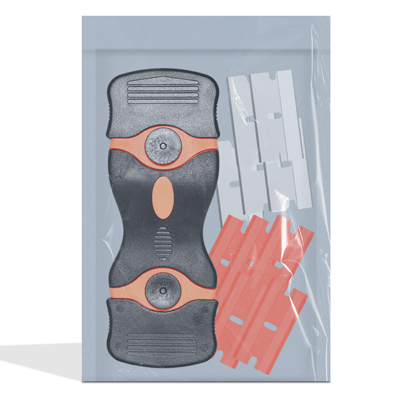 Set alata za čišćenje s nožem-špachtlom — oštrica od 45# čelika, plastična drška, namijenjen uklanjanju ljepila s zaslona mobitela i autofolija