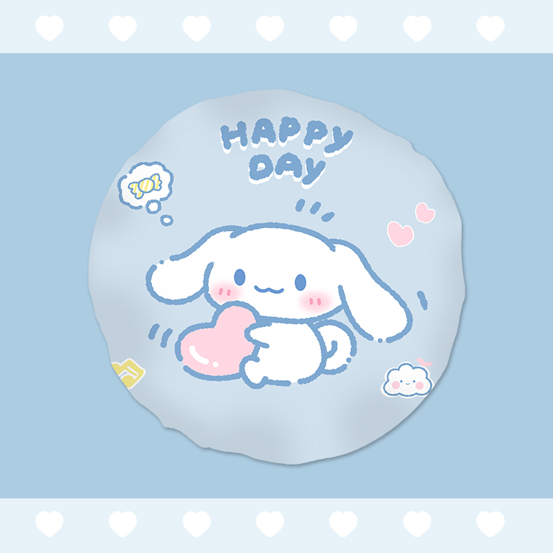 Pălărie de duș pentru copii – cu desene animate, cu două straturi, hidroizolantă, anti-umezeală, pentru uz casnic