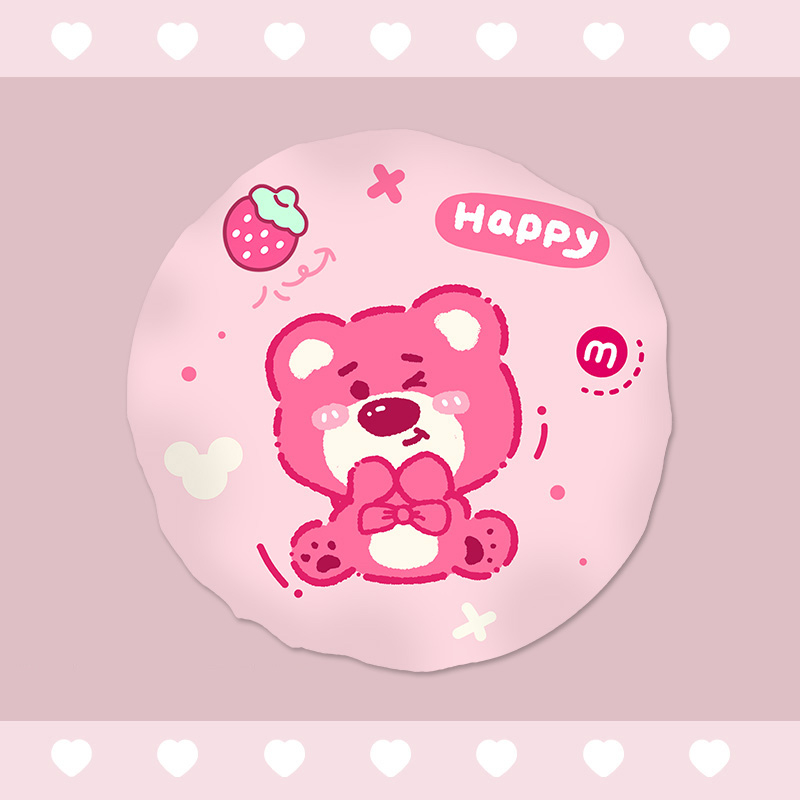 Pălărie de duș pentru copii – cu desene animate, cu două straturi, hidroizolantă, anti-umezeală, pentru uz casnic