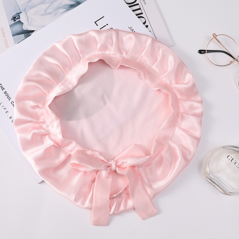 Satenska noćna kapa za kosu, prilagodljiva, marka Jia Yunda Silk, neto težina 27