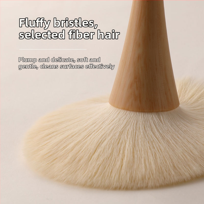 Dlhá rukoväť štetca na prach pre nechtové umenie – čistiaci štetec pre salón na nechty, 24.9 g, domáca značka