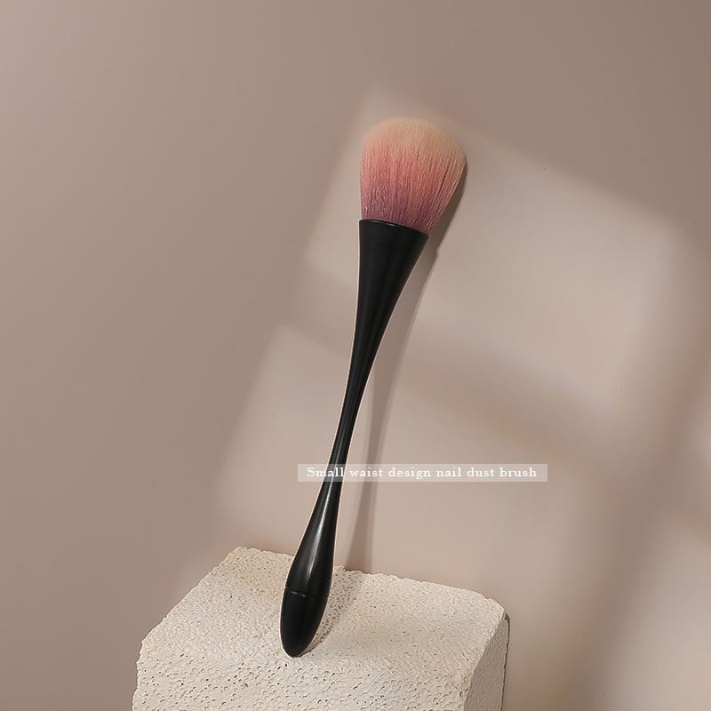 Perie de praf pentru arta unghiilor, cu mâner lung – perie de curățare pentru salonul de manichiură, 24.9 g, marcă autohtonă