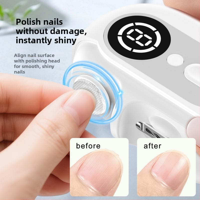 Elektrická fréza na nechty, model S06, ABS+SUS420 oceľ, hmotnosť 210 g, viacfunkčné manikúrne zariadenie