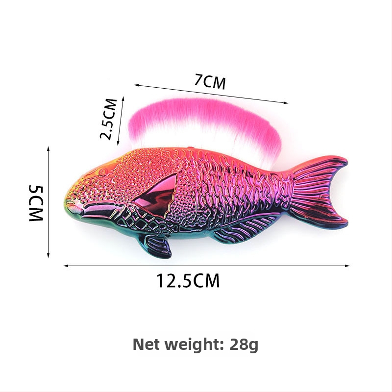 Make-up štetec s syntetickými štetinami, plastová rúčka, balenie v PVC krabičke, jeden set