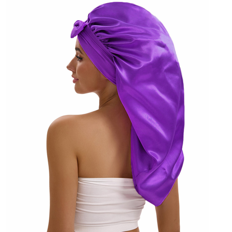 Poliesterski turbán za spavanje s mašnicom, Bow 9008, 49 g, za odrasle, tisak loga