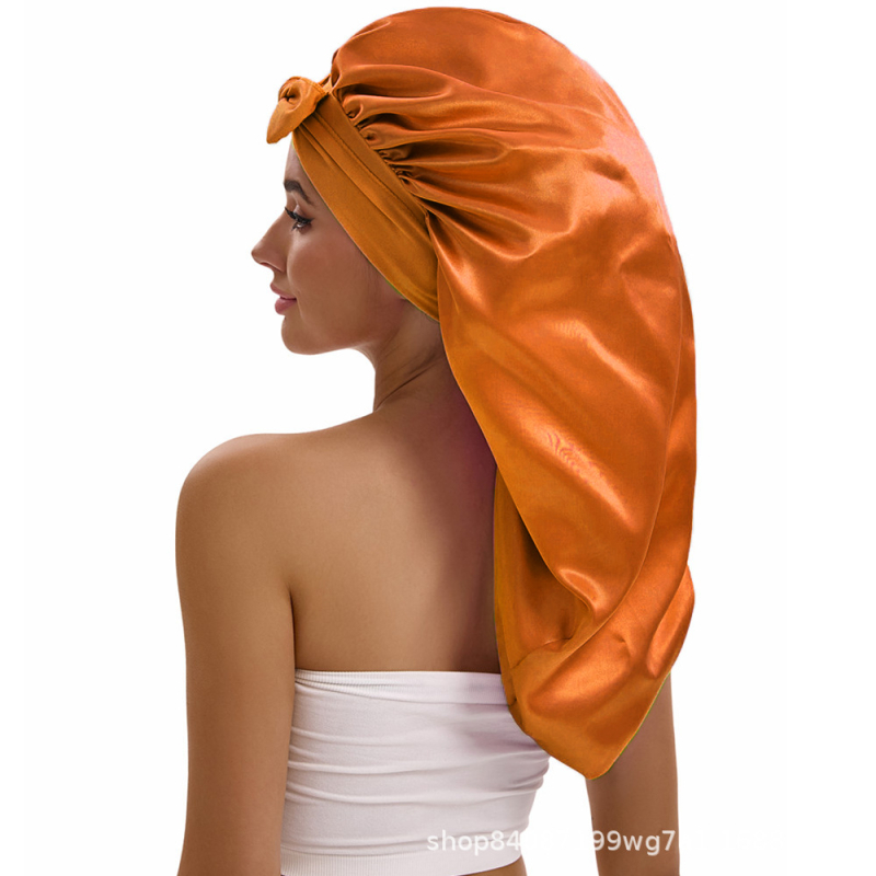 Poliesterski turbán za spavanje s mašnicom, Bow 9008, 49 g, za odrasle, tisak loga