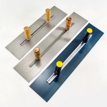 Dvoručna lopatica za žbukanje s manganovim čeličnim osnovnim pločom za graditeljstvo