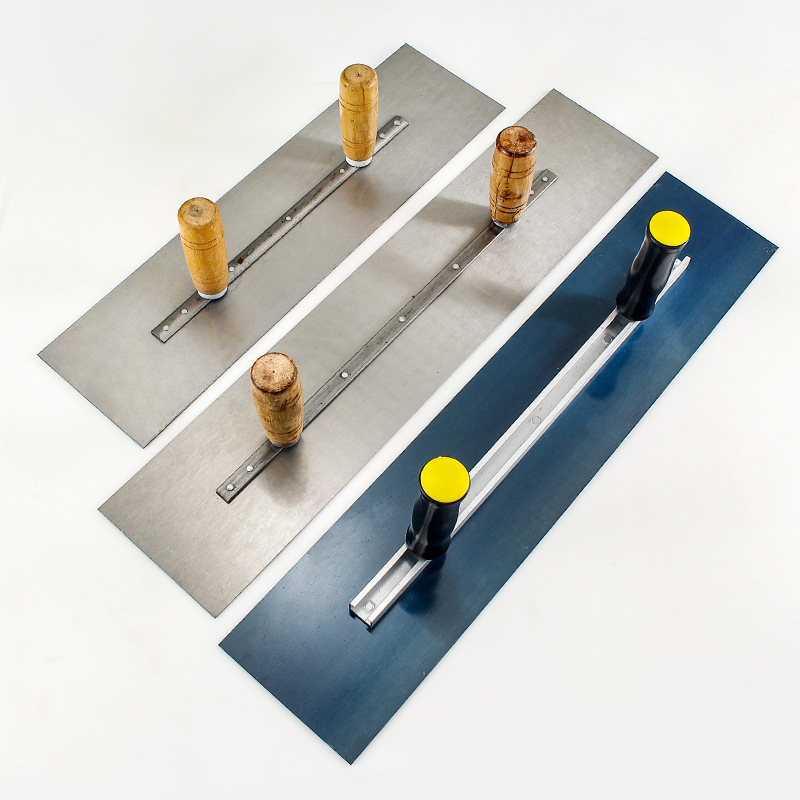 Dvoručna lopatica za žbukanje s manganovim čeličnim osnovnim pločom za graditeljstvo