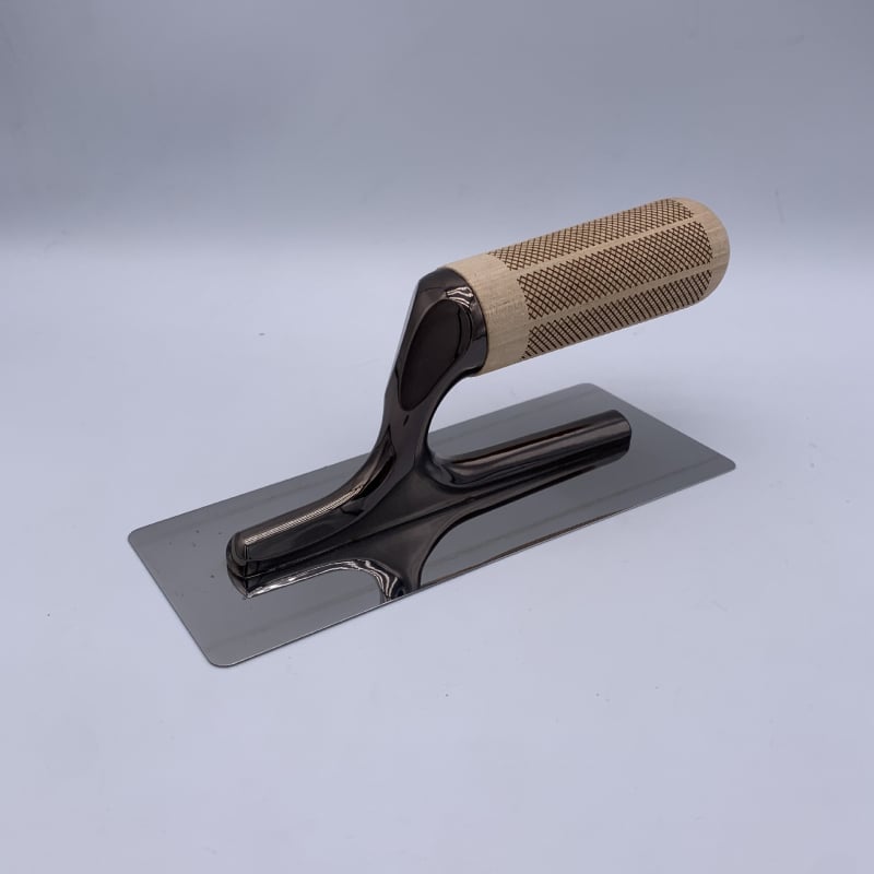 KADLAN lopatica za malteriranje, nehrđajući čelik, zaobljeni kutovi i četverostrana rub, za umjetničko bojanje i diatomska smjesa