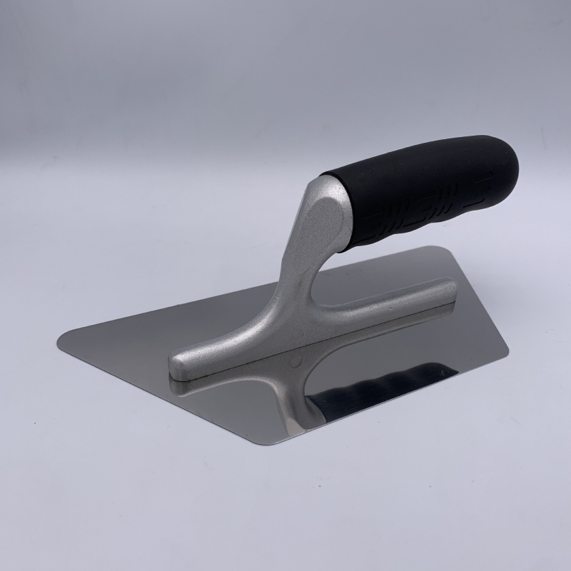 KADLAN lopatica za malteriranje, nehrđajući čelik, zaobljeni kutovi i četverostrana rub, za umjetničko bojanje i diatomska smjesa