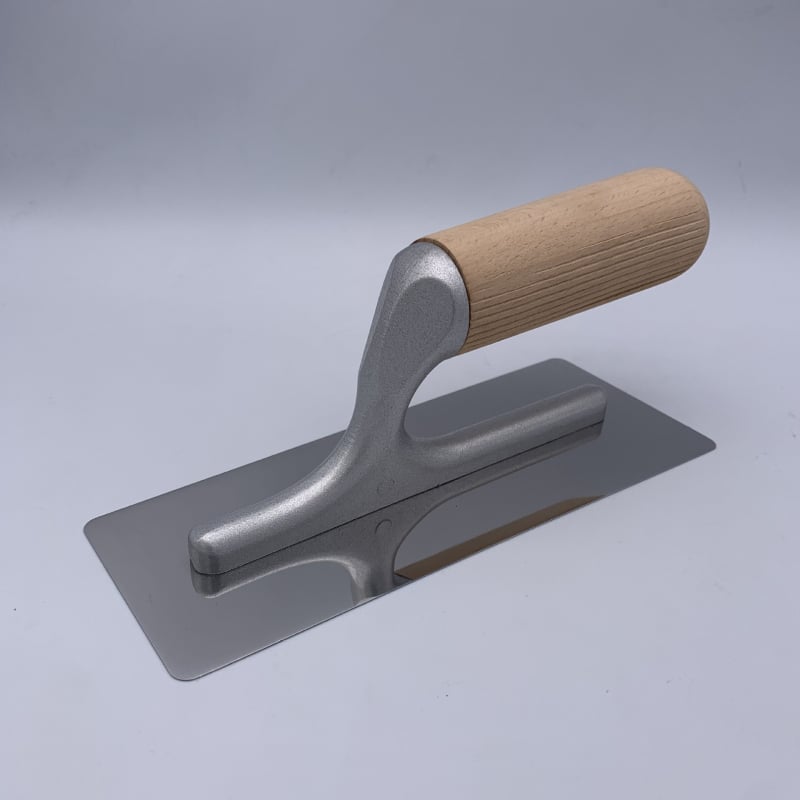 KADLAN lopatica za malteriranje, nehrđajući čelik, zaobljeni kutovi i četverostrana rub, za umjetničko bojanje i diatomska smjesa