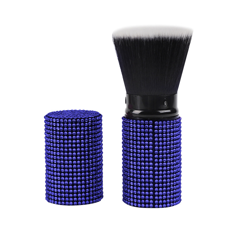 Βούρτσα μακιγιάζ με τρίχες νάιλον, πλαστική λαβή, συσκευασία σε κουτί, φορητή σχεδίαση