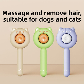 Aiwo Hrebeň na starostlivosť o mačku a psa na odstraňovanie voľnej srsti