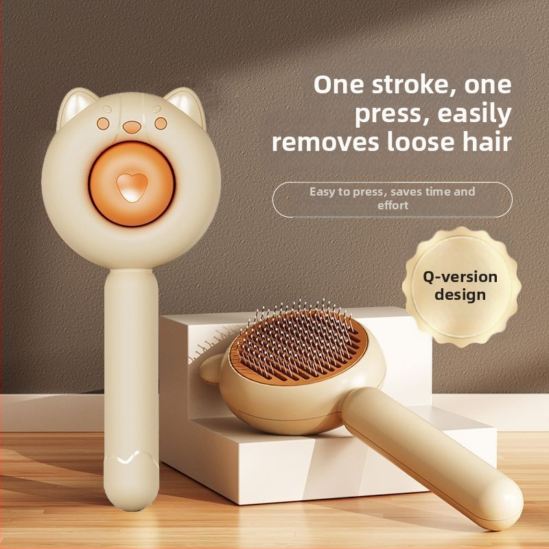 Aiwo Hrebeň na starostlivosť o mačku a psa na odstraňovanie voľnej srsti