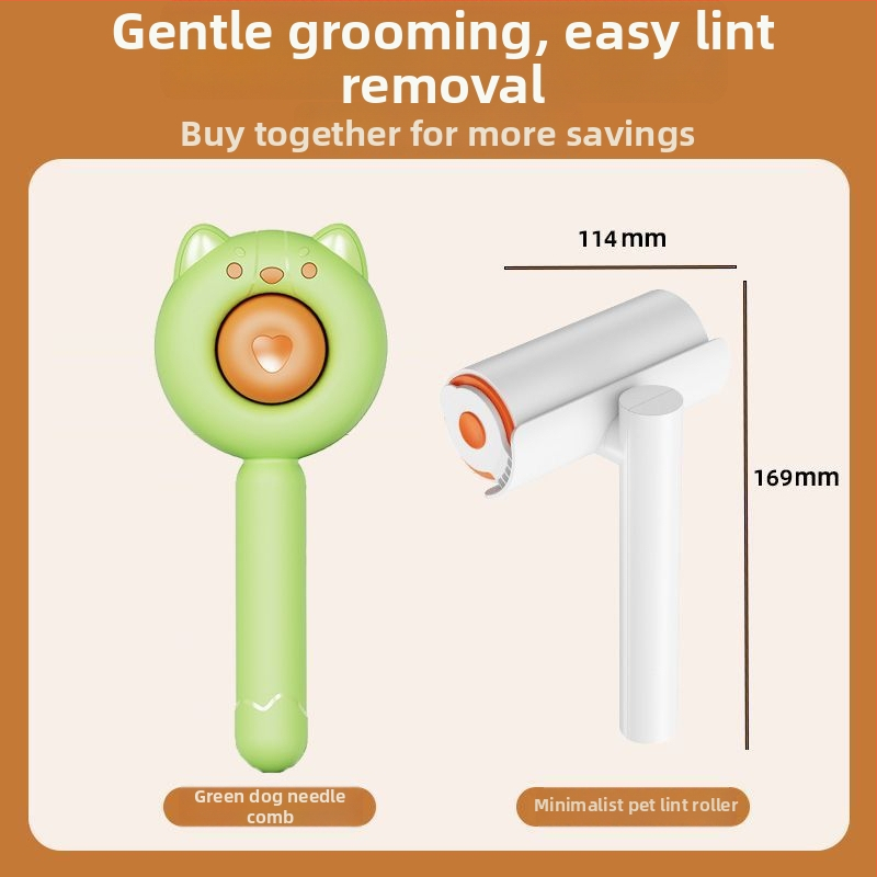Aiwo Hrebeň na starostlivosť o mačku a psa na odstraňovanie voľnej srsti