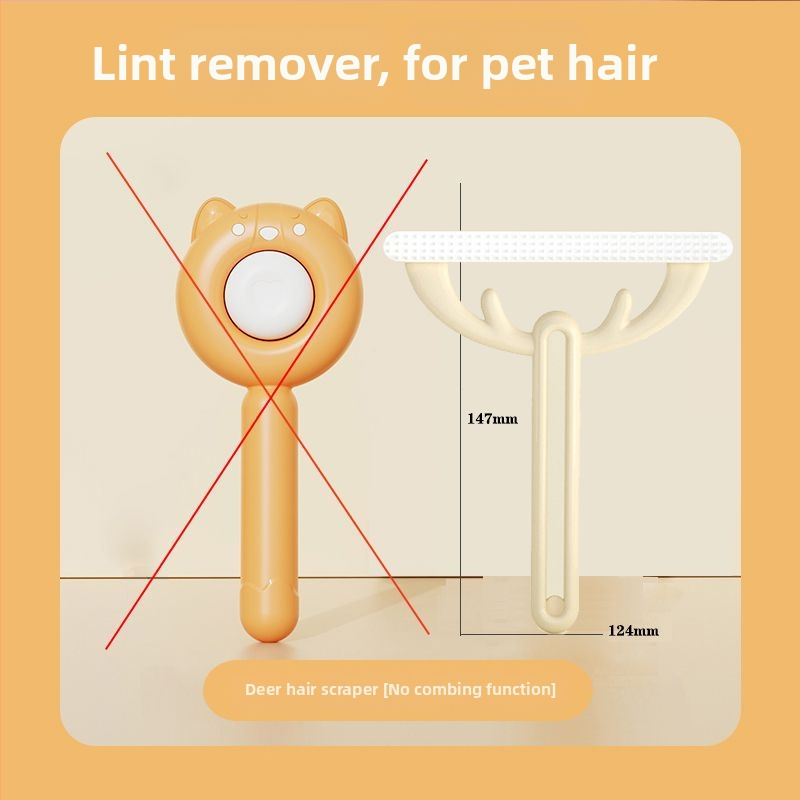 Aiwo Hrebeň na starostlivosť o mačku a psa na odstraňovanie voľnej srsti