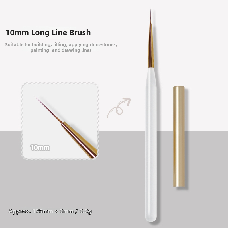 Pero na nechty pre nail art s akrylovým držadlom, 1 sada, pôvod Zhejiang