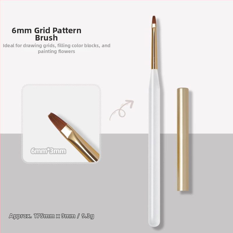 Pero na nechty pre nail art s akrylovým držadlom, 1 sada, pôvod Zhejiang