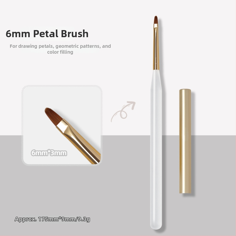 Pero na nechty pre nail art s akrylovým držadlom, 1 sada, pôvod Zhejiang