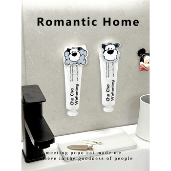 Metalni držač četkica za zube, zidni uz UV sterilizaciju i klips za pastu