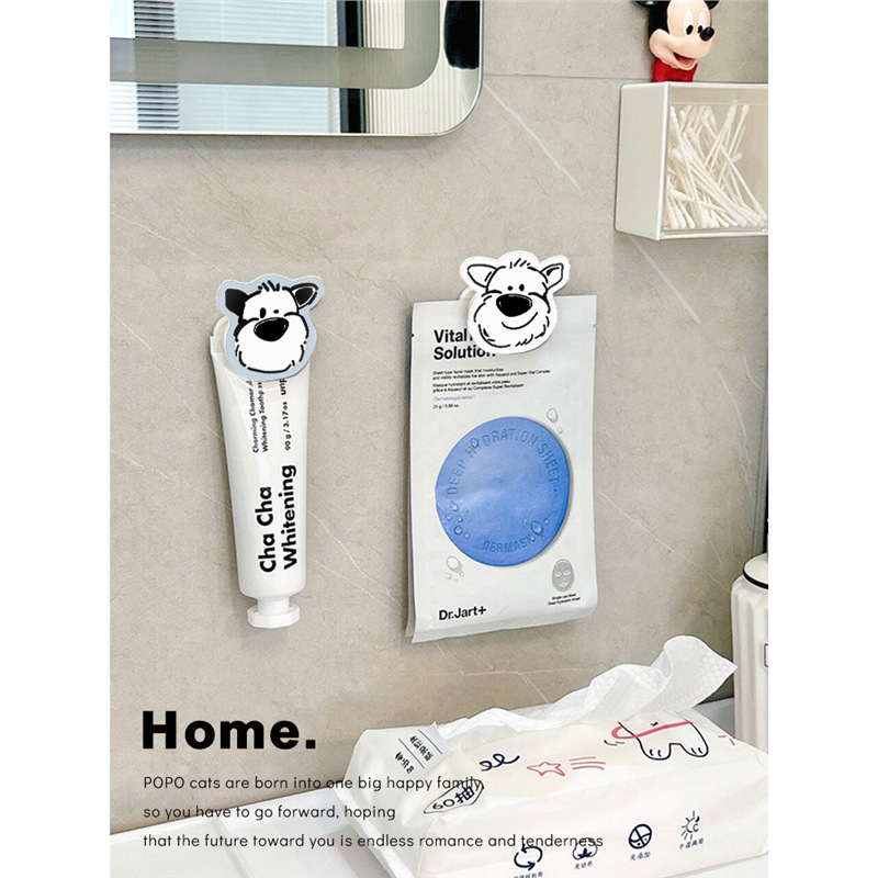 Metalni držač četkica za zube, zidni uz UV sterilizaciju i klips za pastu