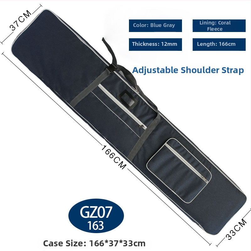 Ochranný obal na Guzheng – PU podšívka, zakrivený ramenný popruh, značka Unique, uvedenie leto 2024, vhodný pre mimoškolské tréningy.