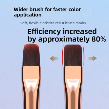 Φωτοθεραπευτικό στυλό νυχιών με φορητή ακρυλική λαβή – 1 τεμ., ιαπωνικού στυλ ευρυχωρημένο εργαλείο μανικιούρ με τρεις κεφαλές: επίπεδη, κυκλική, τετράγωνη