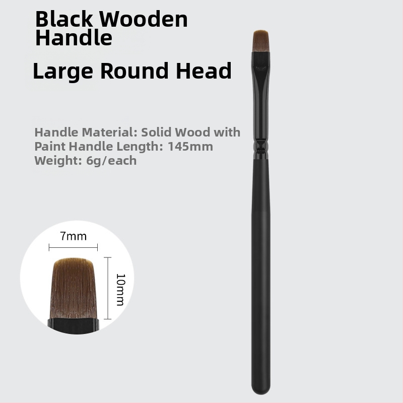 Φωτοθεραπευτικό στυλό νυχιών με φορητή ακρυλική λαβή – 1 τεμ., ιαπωνικού στυλ ευρυχωρημένο εργαλείο μανικιούρ με τρεις κεφαλές: επίπεδη, κυκλική, τετράγωνη