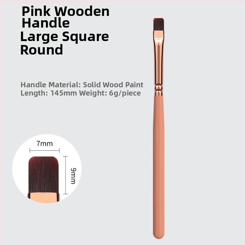 Φωτοθεραπευτικό στυλό νυχιών με φορητή ακρυλική λαβή – 1 τεμ., ιαπωνικού στυλ ευρυχωρημένο εργαλείο μανικιούρ με τρεις κεφαλές: επίπεδη, κυκλική, τετράγωνη