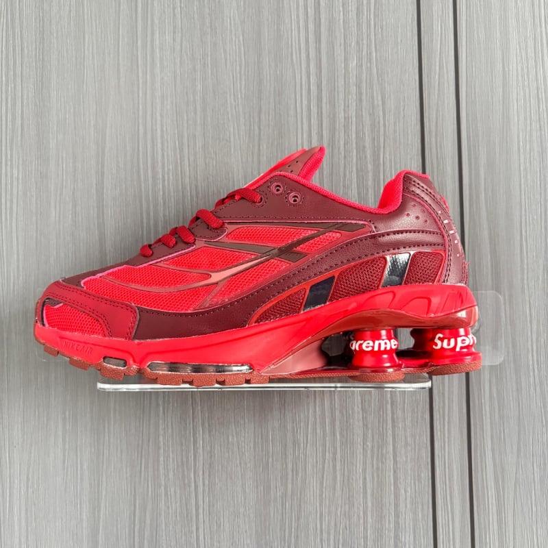 Pantofi de alergare Shox Ride 2, unisex — piele naturală + plasă, vârf rotund, branț EVA, talpă din cauciuc, închidere cu șireturi