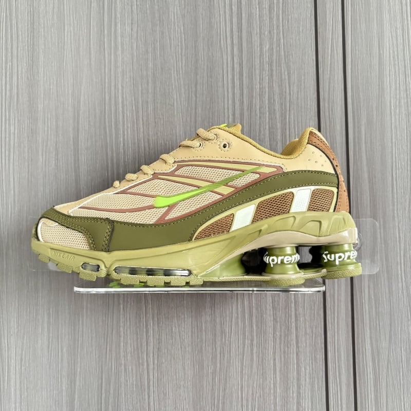 Pantofi de alergare Shox Ride 2, unisex — piele naturală + plasă, vârf rotund, branț EVA, talpă din cauciuc, închidere cu șireturi