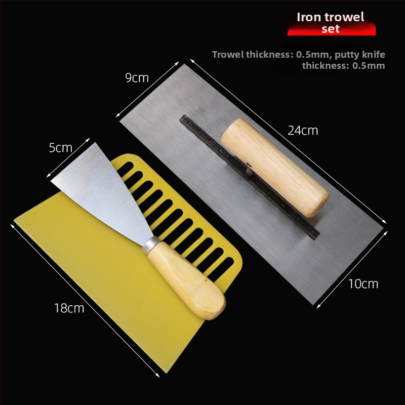 Неръждаема стомана шпакловъчна шпатула и нож за шпакловане – Power Merchant