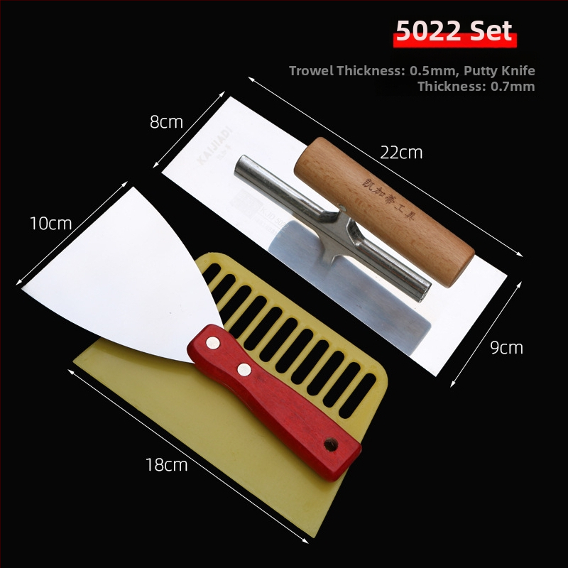 Неръждаема стомана шпакловъчна шпатула и нож за шпакловане – Power Merchant