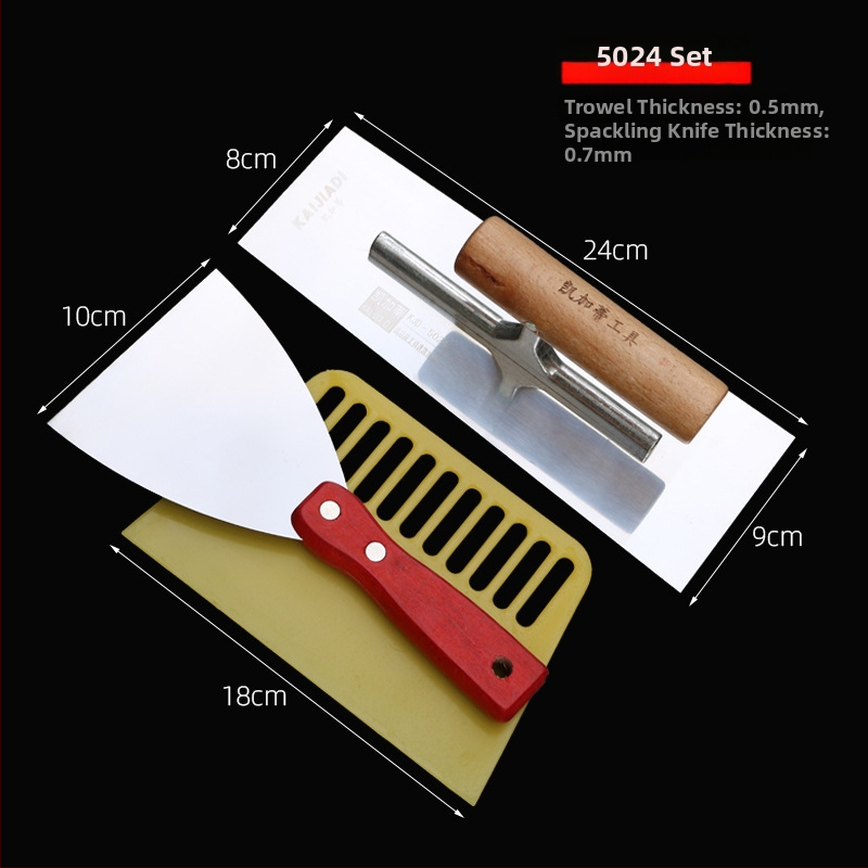 Неръждаема стомана шпакловъчна шпатула и нож за шпакловане – Power Merchant
