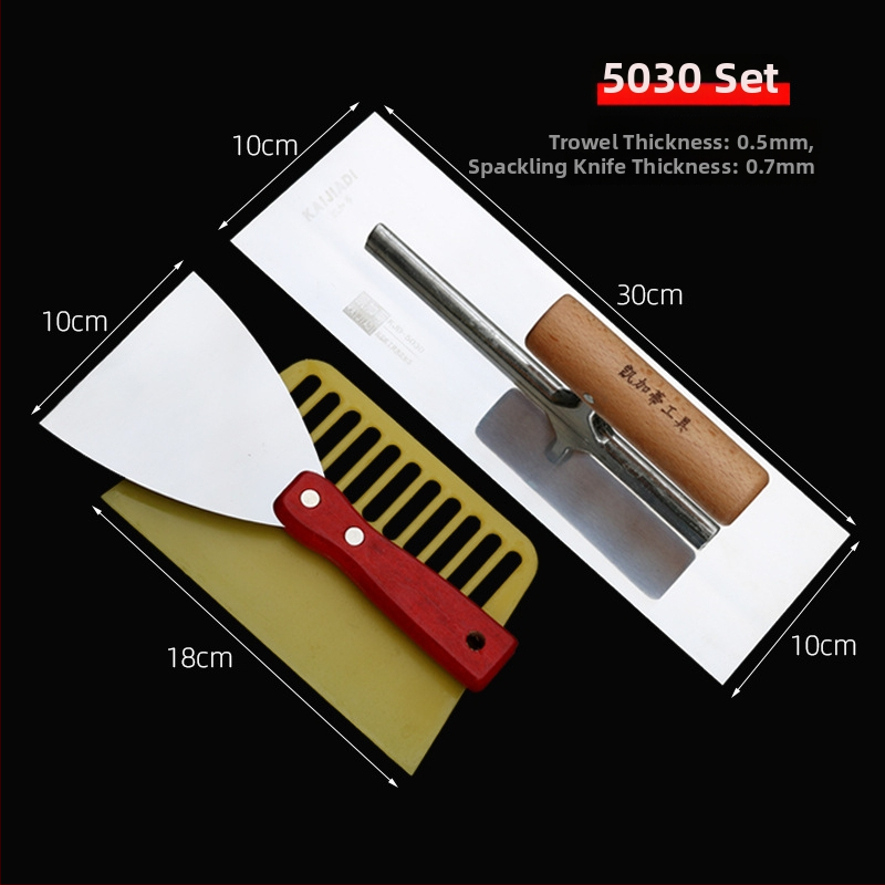 Неръждаема стомана шпакловъчна шпатула и нож за шпакловане – Power Merchant