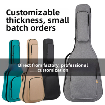 Flowing Cup gitarová taška z PVC, s Oxford výstelkou a zakriveným ramenným popruhom