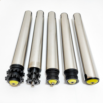 Lihao rolă ușoară pentru benzi transportoare, tuburi din oțel inoxidabil sau oțel carbon, destinat liniilor de asamblare