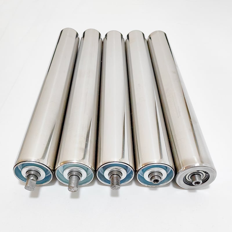 Lihao rolă ușoară pentru benzi transportoare, tuburi din oțel inoxidabil sau oțel carbon, destinat liniilor de asamblare