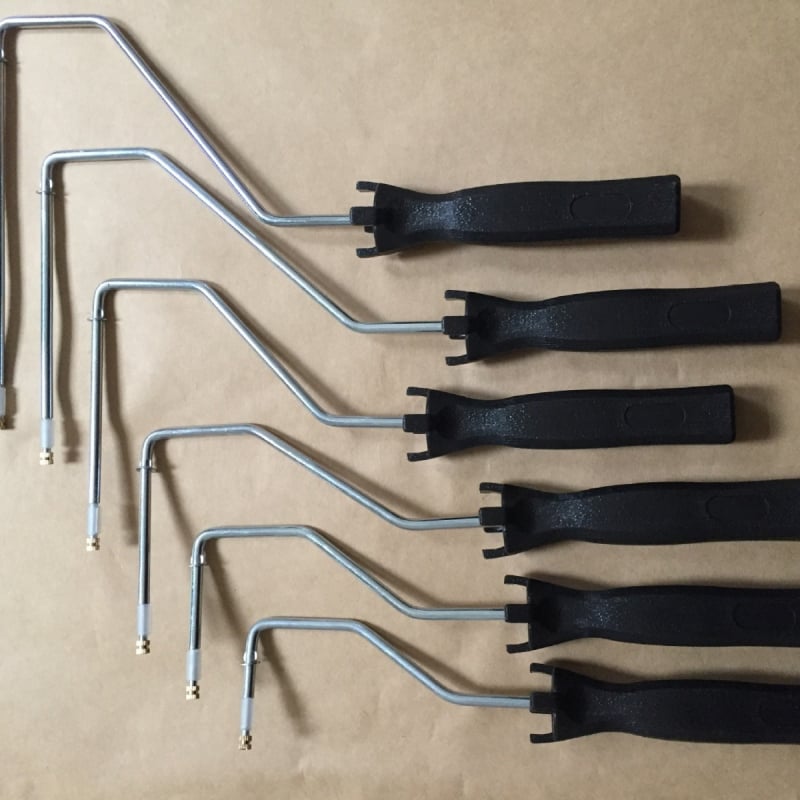 Xinxing rolă de defoaming cu peri – rolă nealimentată, corp din peri; aplicații: palete de turbina eoliană, iahturi, aerospațiu, caroserii auto, rezervoare