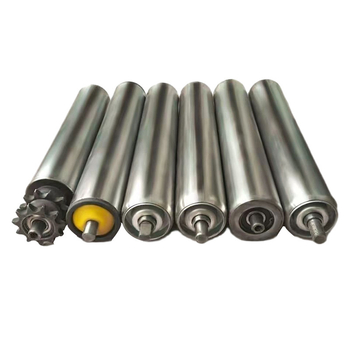 Rola fără motor • Material tambur: galvanizat / cromat / oțel inoxidabil / acoperire din cauciuc • Aplicare: echipamente de transport variate